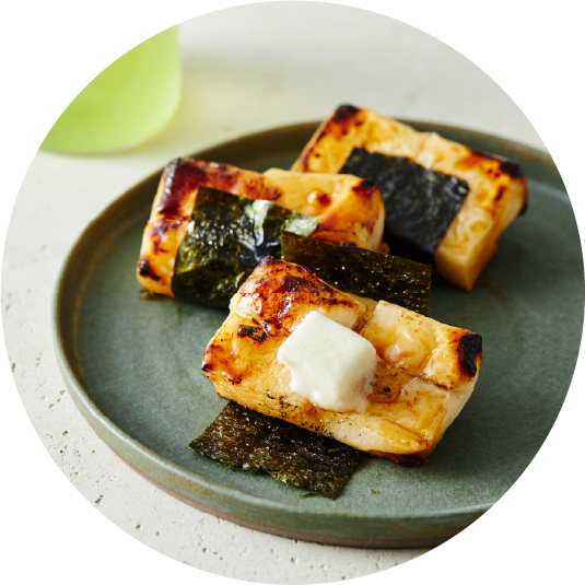 洋風磯部もち 洋風磯部もち