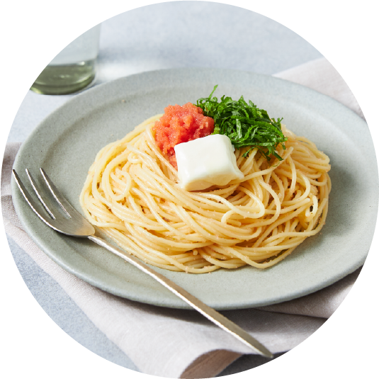 ノンバター・たらこパスタ ノンバター・たらこパスタ