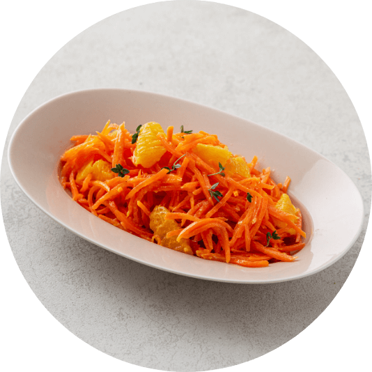 にんじんとオレンジの<br>ノンバターラぺ